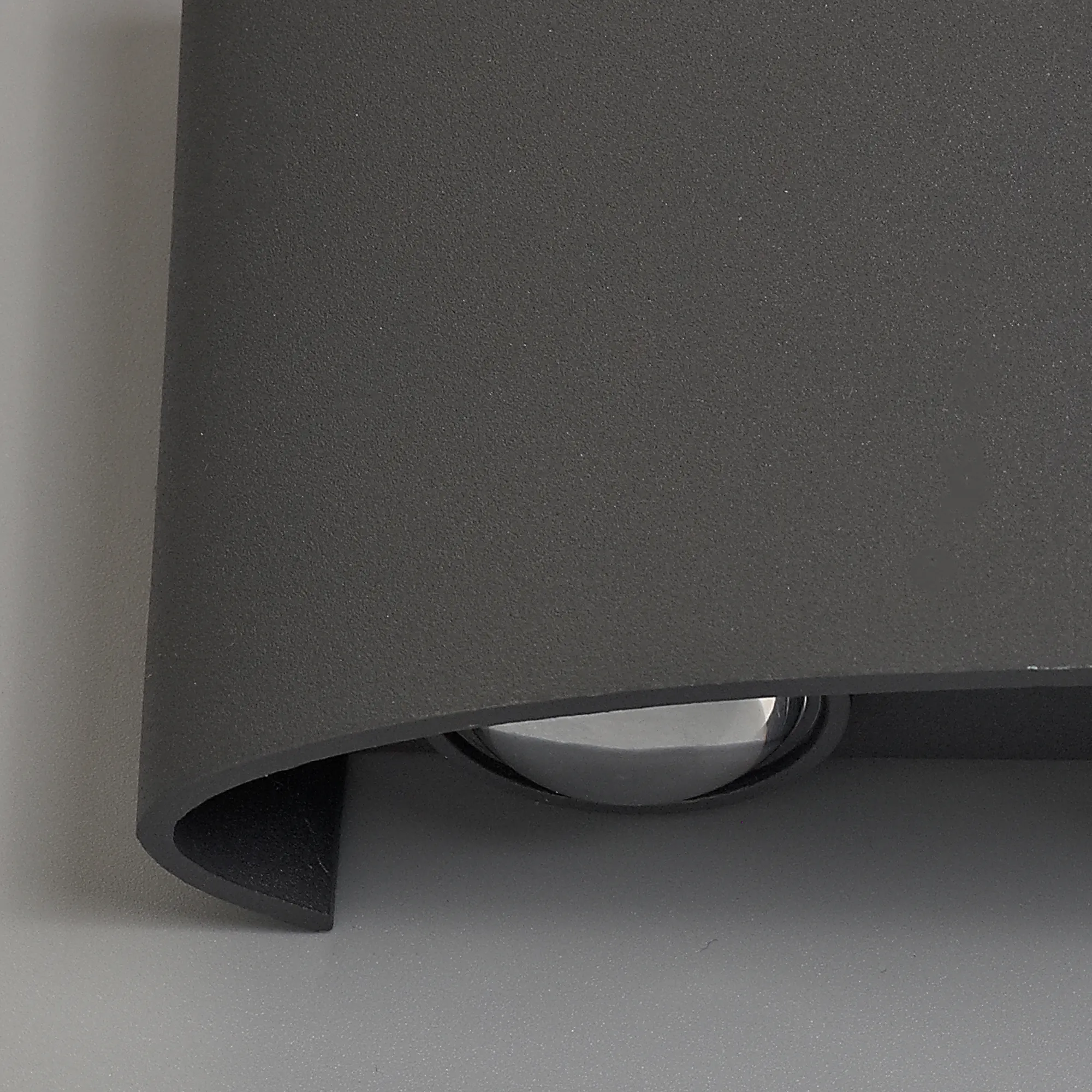 Leoni Wall Light 6W LED IP54 Anthracite D0451  Deco Leoni